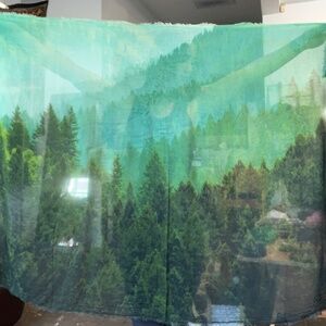 813 Ottotredici Forest Print Scarf